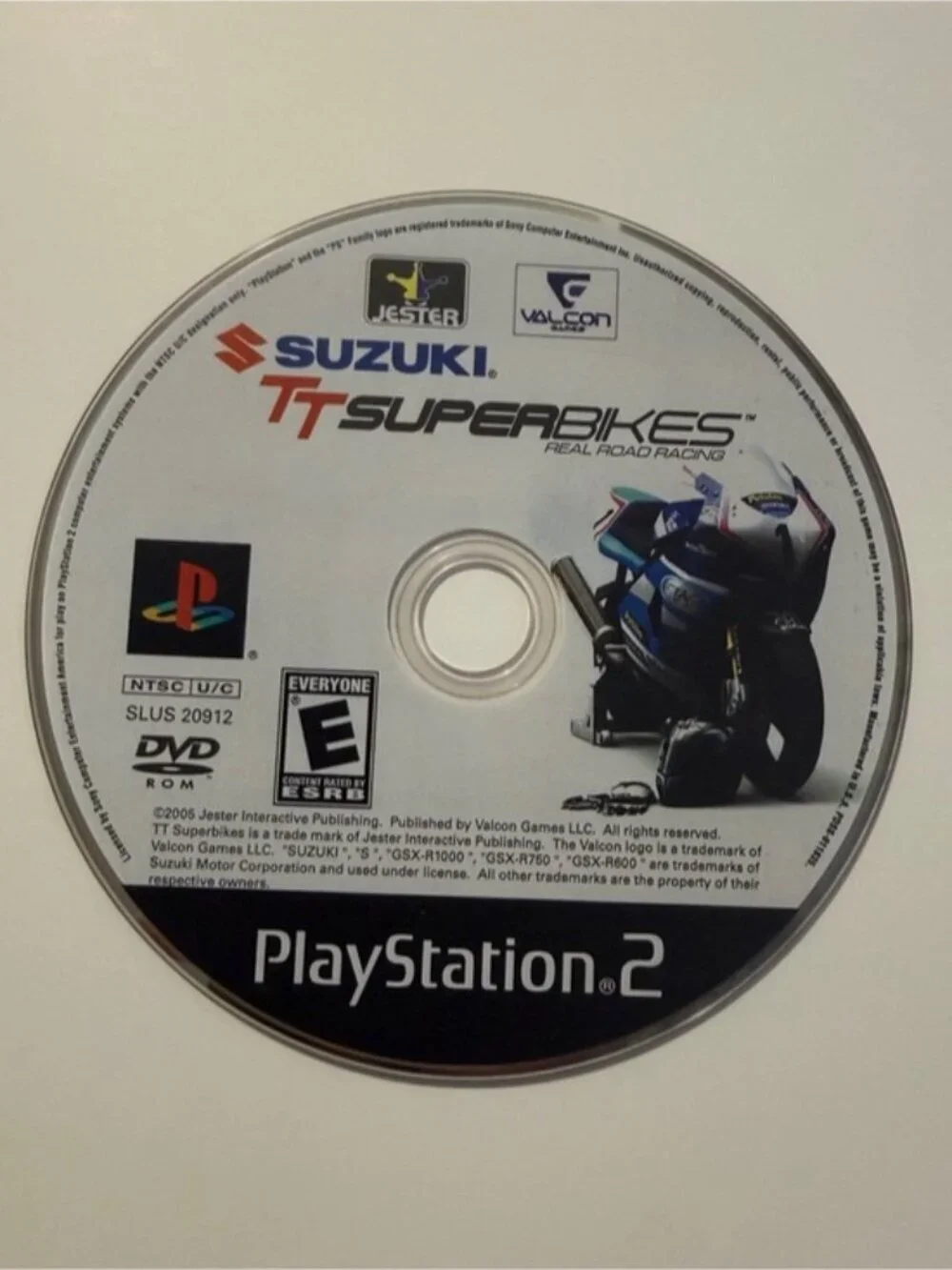Suzuki TT Superbikes Real Road Racing – PS2 Complete (CIB)